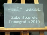 Zukunftspreis Demografie 2010